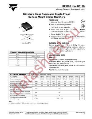 DF08S-E3/45 datasheet  